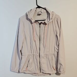 Avalanche Women's Beige Lightweight Utility Jacket Size Large